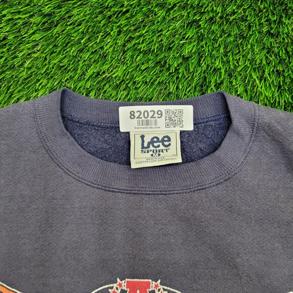 Vintage 1996 Denver Broncos Sweatshirt Medium 22x25 Sun-Faded - Picture 13 of 16